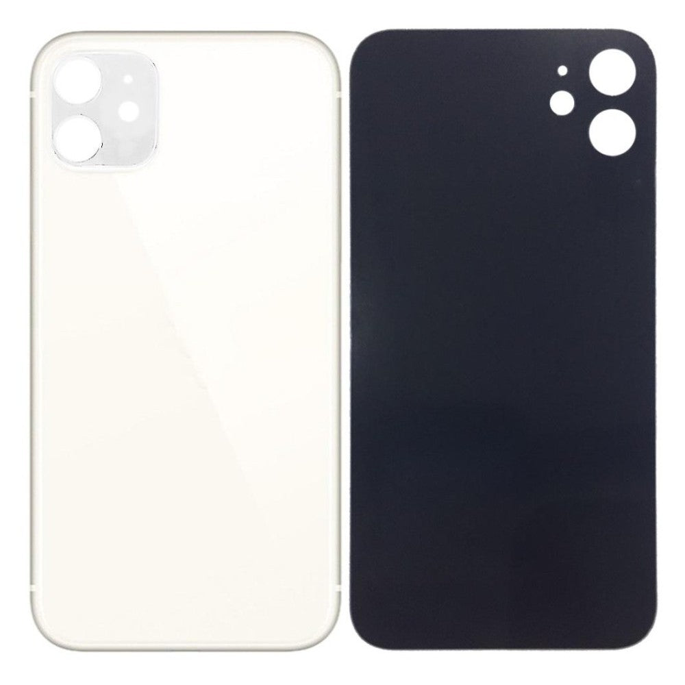 Back Glass Panel for Apple iPhone 11 White - EGFix Back Glass Panel for Apple iPhone 11 White - EGFix